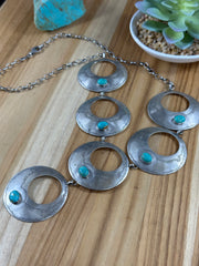 Kingman and Silver Necklace