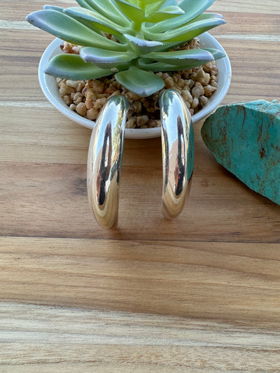 Sterling Silver Hoop Earrings