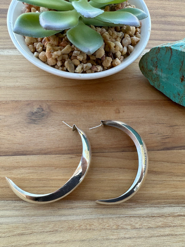 Sterling Silver Hoop Earrings