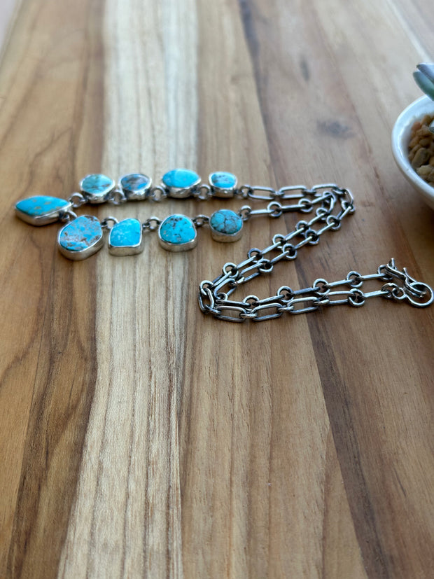 Frederico 9 Stone Necklace
