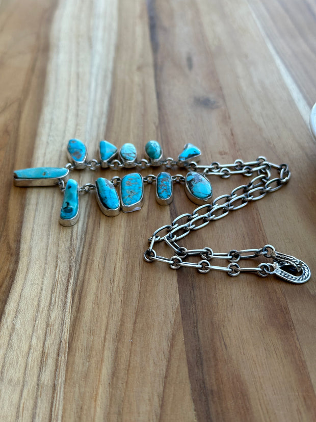 Frederico 9 Stone Necklace