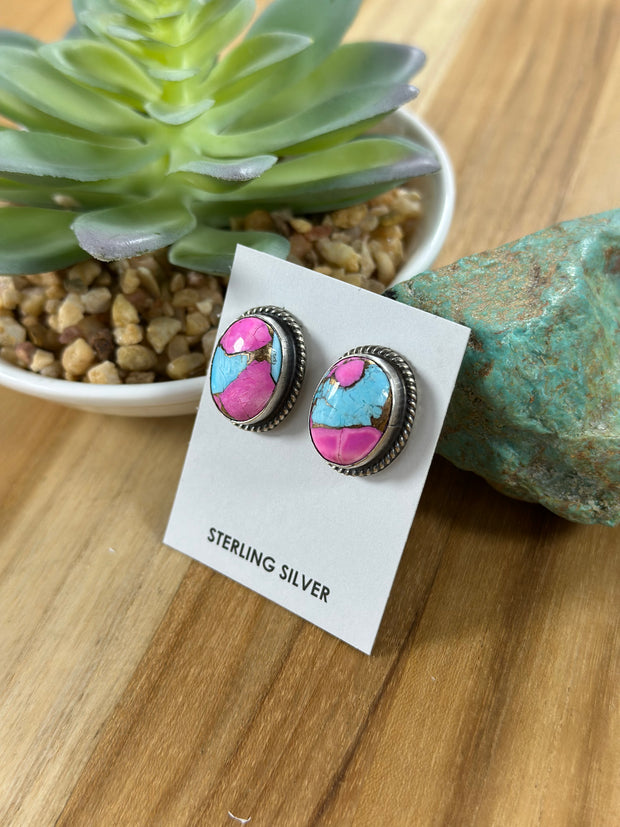 Cotton Candy Stud Earrings