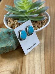 Kingman Oval Studs