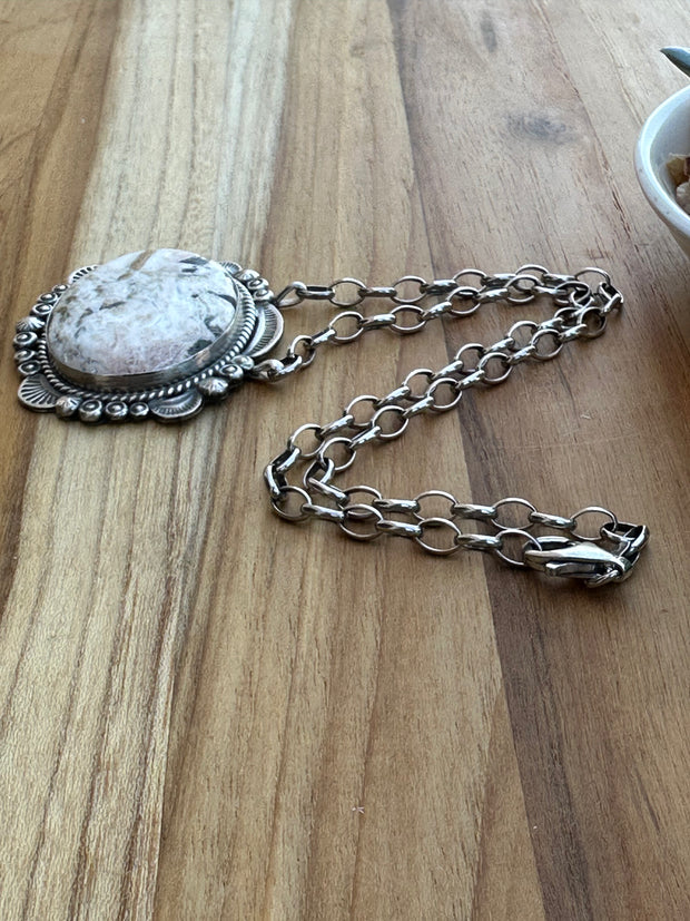 White Buffalo Necklace