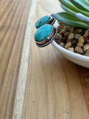 Kingman Oval Studs