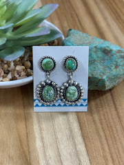 Sonoran Turquoise Squash Necklace + Earring Set