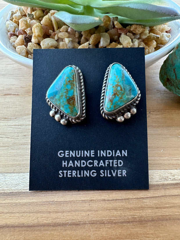 Mosaic Kignman Stud Earrings