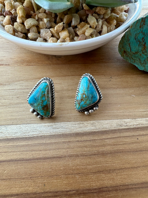 Mosaic Kignman Stud Earrings