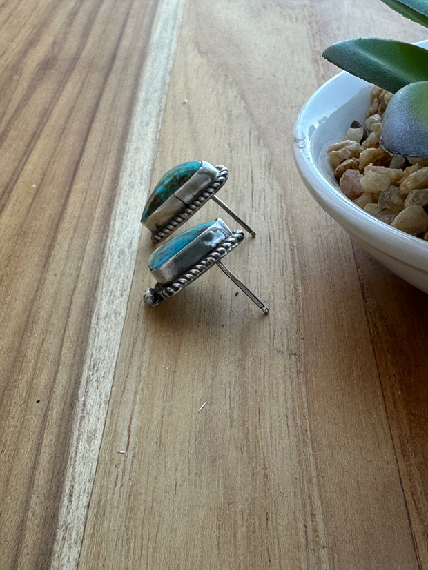 Mosaic Kignman Stud Earrings