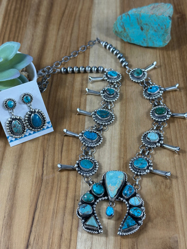 Royston Squash Necklace + Earring Set