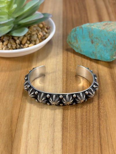 Sterling Silver Navajo Style Cuff