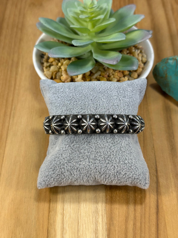 Sterling Silver Navajo Style Cuff