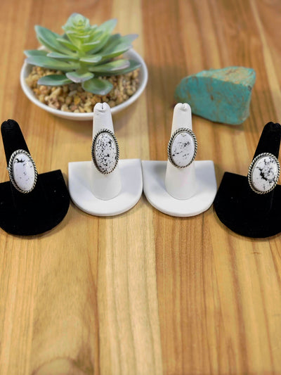 White Buffalo Rings