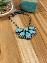 Number 8 Cluster Necklace