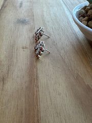 Zuni Butterfly Stud Earrings