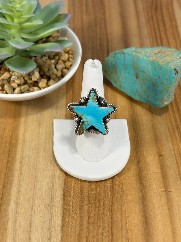 Kingman Adjustable Star Ring