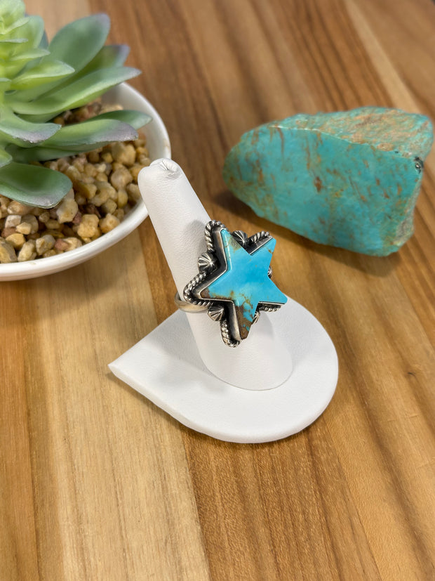 Kingman Adjustable Star Ring
