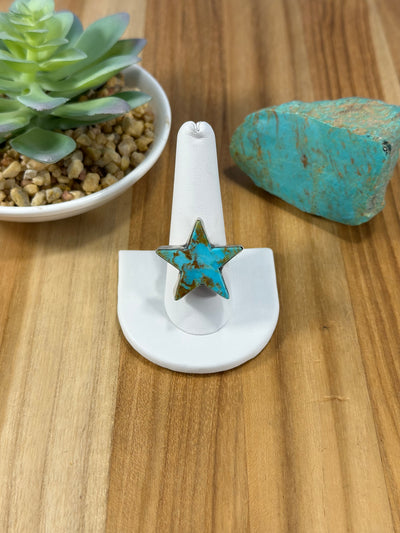 Kingman Adjustable Star Ring