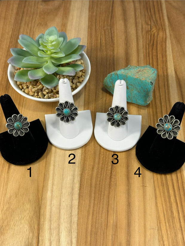 Kingman Flower Rings