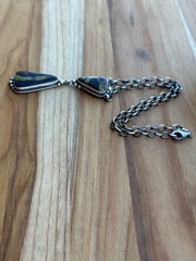 Black Jack 2 Stone Necklace