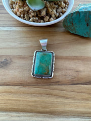 Kingman Turquoise Pendant