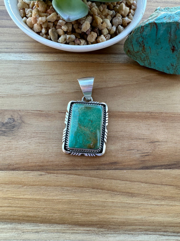 Kingman Turquoise Pendant