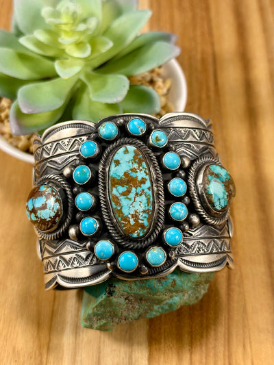 Royston & Sleeping Kingman Turquoise Cuff