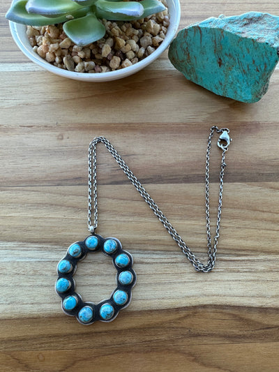 Kingman Cluster Necklace