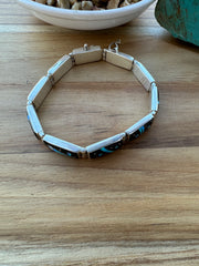 Inlay Link Bracelet