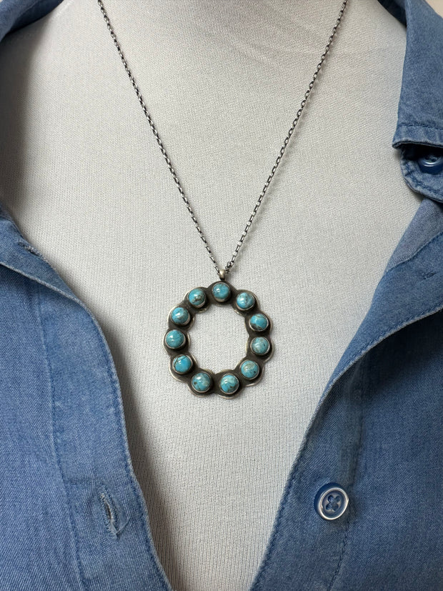 Kingman Cluster Necklace