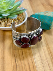 Purple Spiny Cluster Cuff