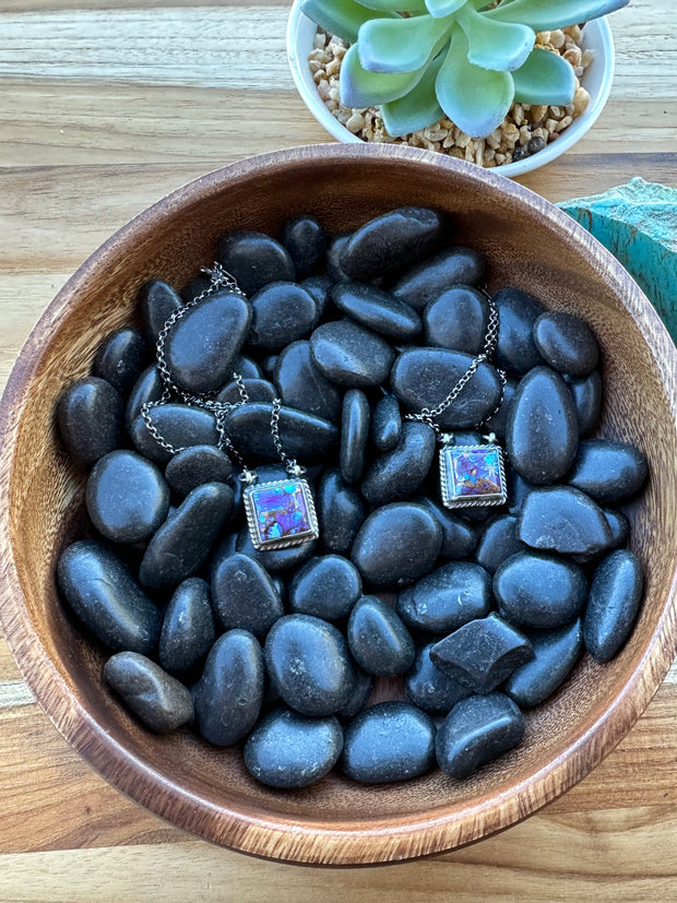 Mojave Square Necklace