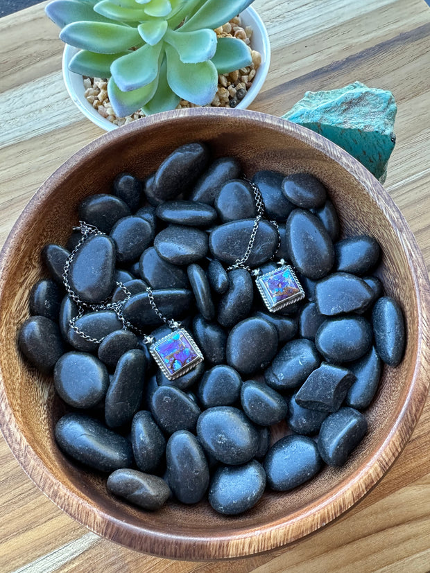 Mojave Square Necklace
