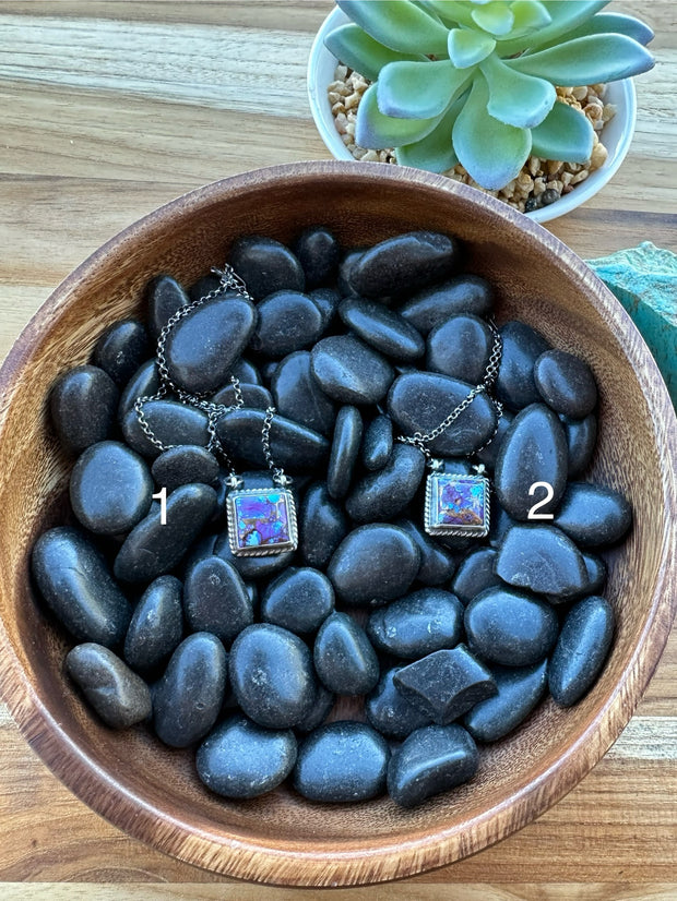 Mojave Square Necklace