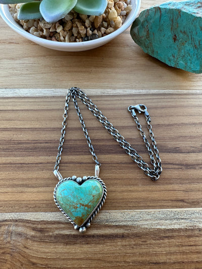 Kingman Heart Necklace