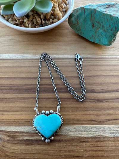 Kingman Heart Necklace