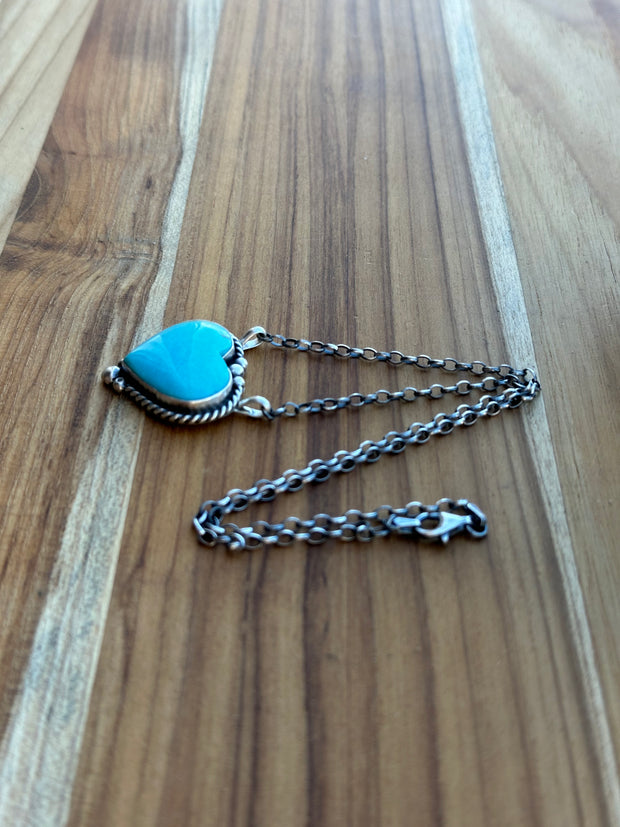 Kingman Heart Necklace