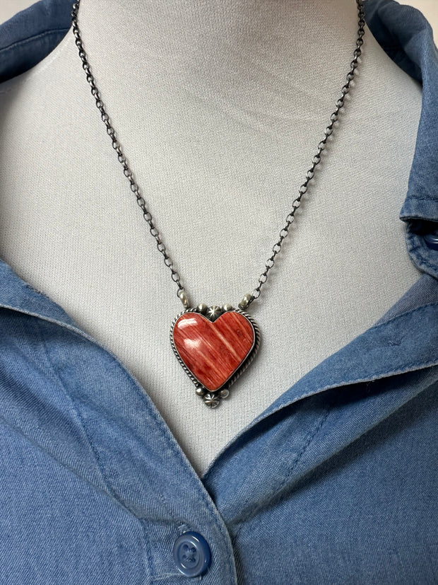 Spiny Heart Necklace