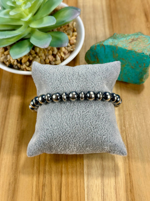 Sterling Pearl Bracelet