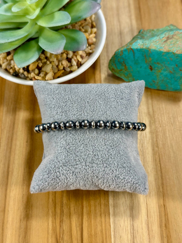 Sterling Pearl Bracelet