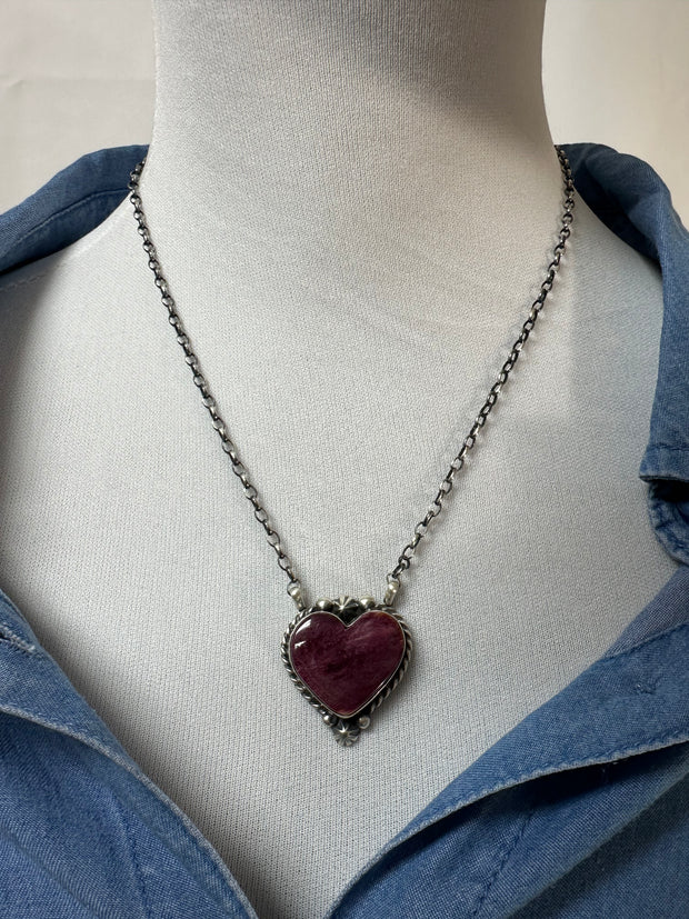 Spiny Heart Necklace
