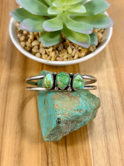 Sonoran Turquoise & Sterling Silver Cuff