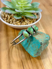 Sonoran Turquoise & Sterling Silver Cuff