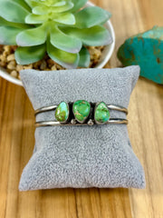 Sonoran Turquoise & Sterling Silver Cuff