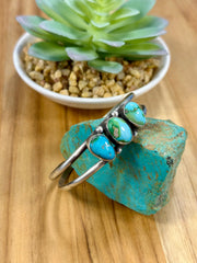 Sonoran Turquoise & Sterling Silver Cuff