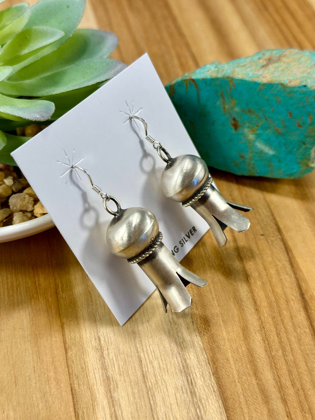 Sterling Silver Blossom Earrings