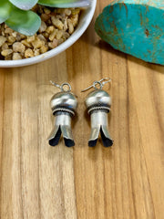 Sterling Silver Blossom Earrings