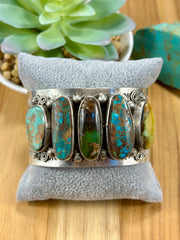 Oval Royston Row Sterling Cuff