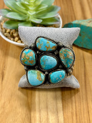 Oval Royston Sterling Silver Cuff