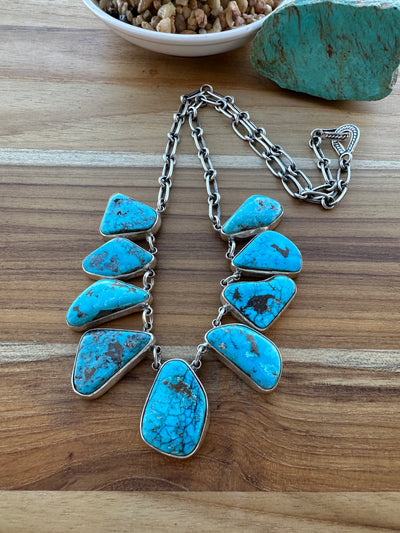 Frederico 9 Stone Necklace